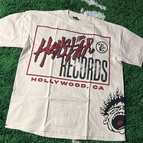 Hellstar Hellstar Records T Shirt Off White Capsule 9 Grailed
