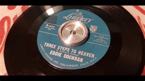 eddie cochran three steps to heaven 1960 country liberty 55242 youtube