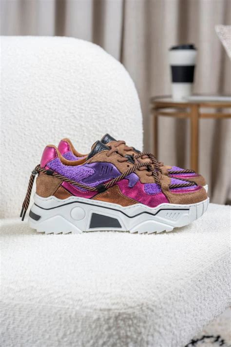 Dwrs Sneaker Jupiter Terry Purple Brown Iconic Musthaves