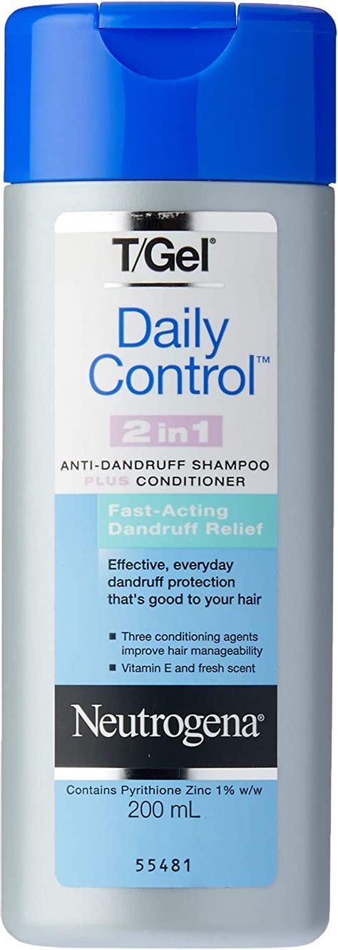 Neutrogena Tgel Daily Control 2 In 1 Anti Dandruff Shampoo Plus