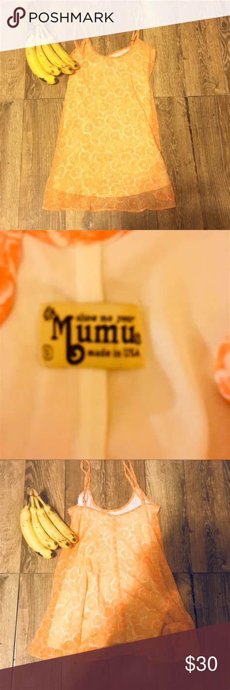 Show Me Your Mumu Small Orange Tank Clothes Design
