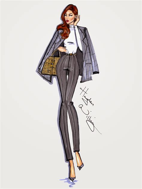 Hayden Williams Fashion Illustrations Style On The Go ‘shades Of Grey