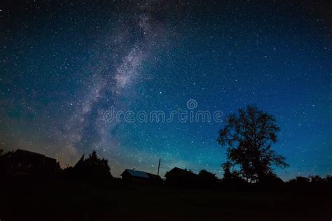 Stars Milky Way In The Night Sky Stock Image Image Of Clear Deep