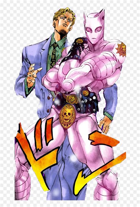 Img Jjba Kira Yoshikage And Killer Queen Clipart