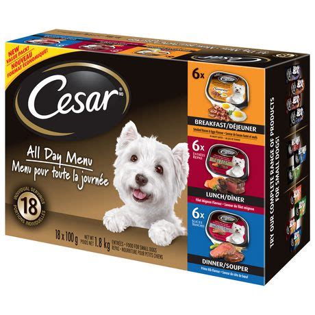 Petsmart offers a wide selection. Cesar Wet Mealtime Small Dog Food | Walmart Canada