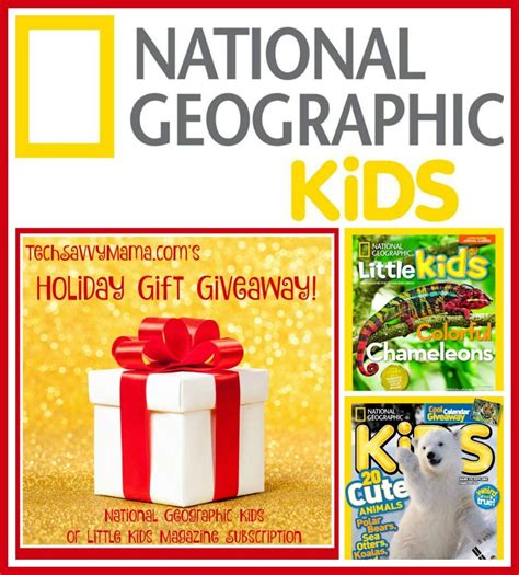 Giveaway National Geographic Kids Or Little Kids Magazine Subscription