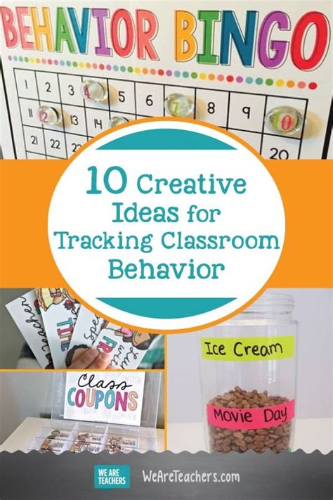10 Creative Ideas For Tracking Classroom Behavior Weareteachers So