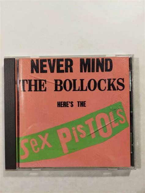 Never Mind The Bollocks Here S The Sex Pistols [pa] By Sex Pistols Cd Ebay