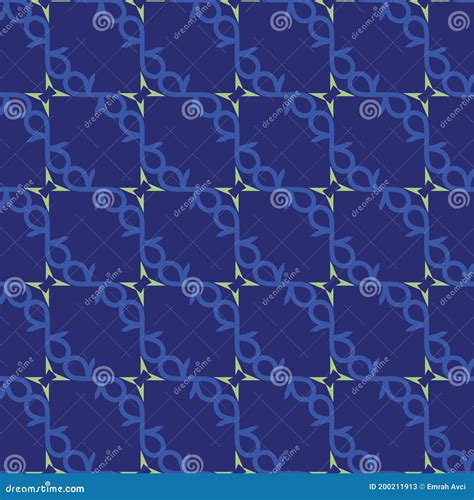 Vector Seamless Pattern Texture Background With Geometric Shapes