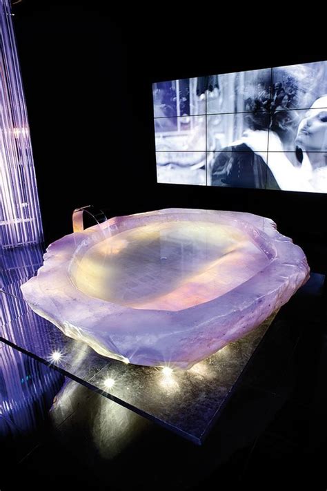 A Rock Crystal Bathtub Will Turn Your Bath Time Into Relaxing Spa