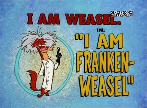 I Am Franken Weasel I Am Weasel