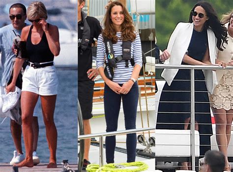 How Princess Diana Kate Middleton And Meghan Markles Style Compare E Online Au