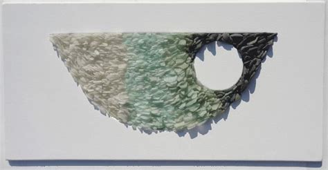 Patternprints Journal Refined Textures With Sea Glass Into Wall Sculptures By Jonathan Fuller