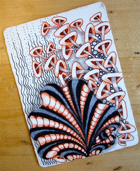 Weekly Challenge 163 Zentangle Drawings Zentangle Patterns Tangle Art