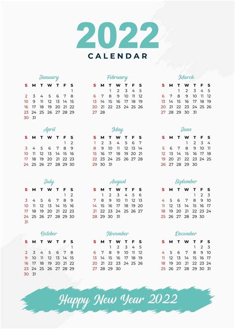 Calendario 2022 Gratis