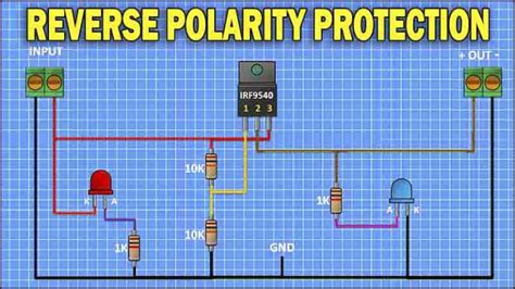 Reverse Polarity Protection Circuit Diagram Tronicspro