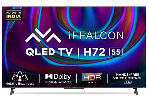 Iffalcon By Tcl H72 139 Cm 55 Inch Qled Ultra Hd 4k Smart Android