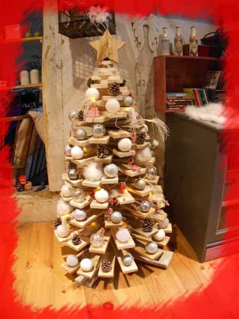 Sapin De Noël En Palettes Pallets Christmas Trees 1001 Pallets