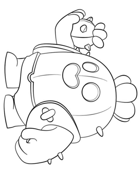 While your child is resting from the game, his eyes can rest, and it will be fun, just like in the game. Free Brawl Stars Spike coloring pages. Download and print ...