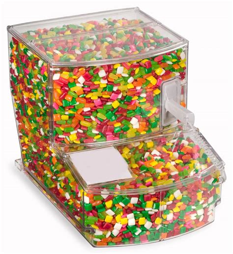Unique Acrylic Mini Candy Bin Candy Dispenser With A Slide Buy Candy