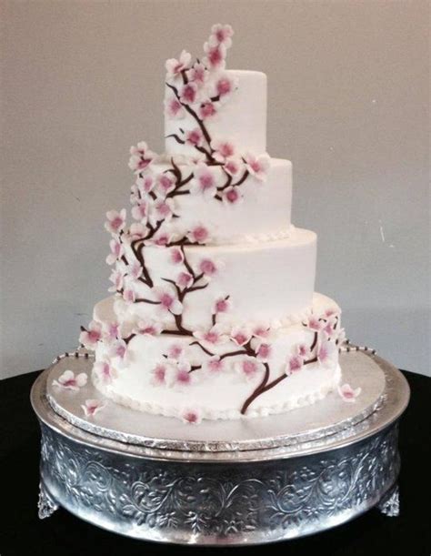 Dogwood Wedding Cake Cherry Blossom Wedding Cake Wedding Cake Fresh