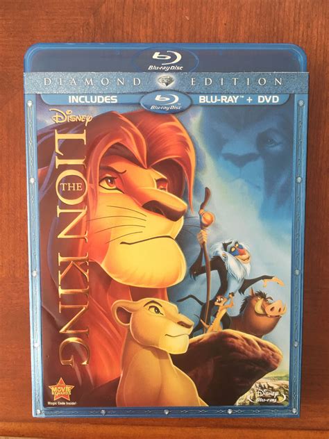 The Lion King Blu Raydvd 2011 2 Disc Set Diamond Edition
