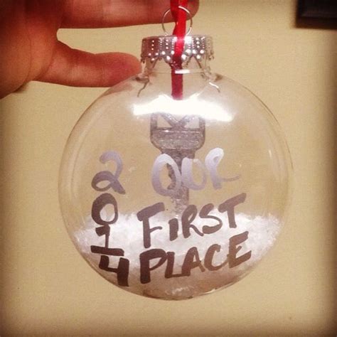 Our First Place Ornamentfirst Ornament Place Wood