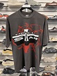 HELLSTAR Hellstar Studios Jesus Path To Paradise Grey/Red T-Shirt | Grailed
