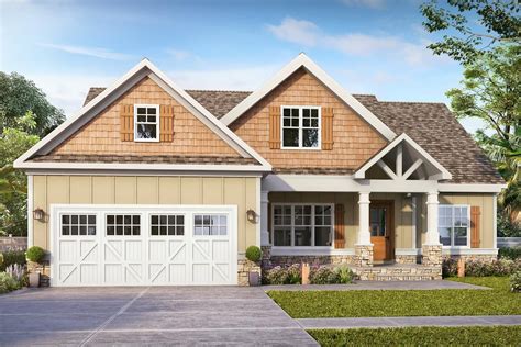 Appealing Craftsman House Plan With Walk Out Basement 360048dk
