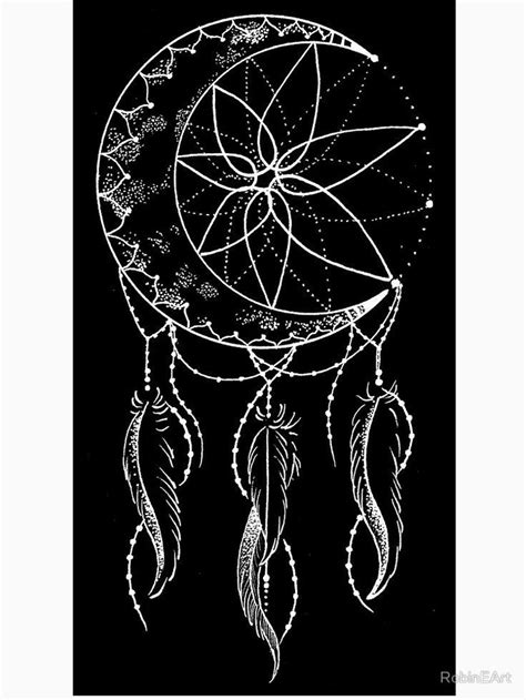 28 Collection Of Moon Dream Catcher Drawing Dream Catcher Drawing