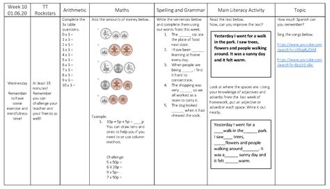 Year 3 Home Learning Week 11 — Dale Community Primary School