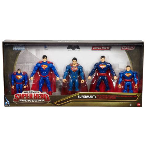 Dc Superhero Showdown Superman Action Figure 5 Pack Ultimate Collection