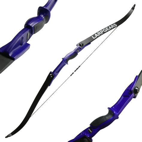 Larpgears Takedown Recurve Bow Rightandleft Hand Draw Weight 25lbs Length