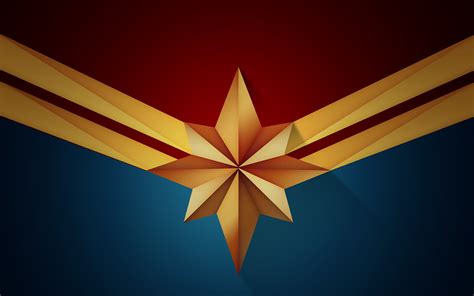 The current status of the logo is active, which means the logo is currently in use. Captain Marvel Logo Designs | Vector Art | Diron Polson on ...