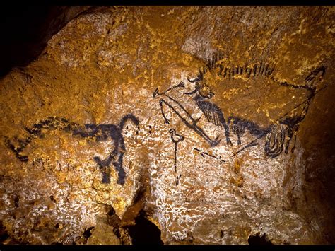 Le panneau de l'homme blessé | Cave paintings, Prehistoric art
