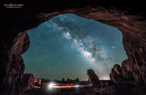 Utahs Stunning Night Sky Space