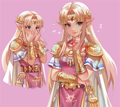 This Zelda Gets All The Good Fanart Zelda The Legend Of Zelda