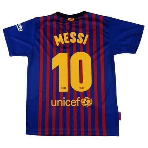 Camiseta Leo Messi Primera Equipación F.C. Barcelona ...