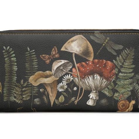 Dark Academia Wallet Cottagecore Wallet Clutch Wallet Etsy