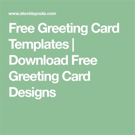 Free Greeting Card Templates Download Free Greeting Card Designs