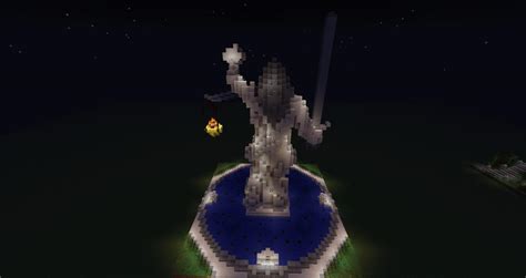 Justitia Statue Personification Of Justice Minecraft Map