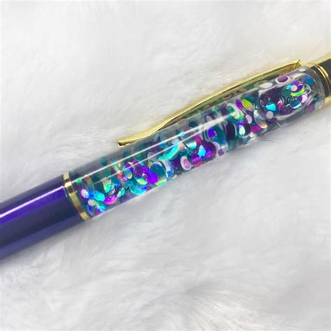 Floating Glitter Pens Glitter Pens Ts For Her Rainbow Etsy