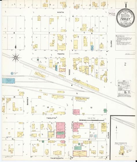 Iowa insurance in the 21st century. Sanborn Fire Insurance Map from Farley, Dubuque County, Iowa. | Library of Congress