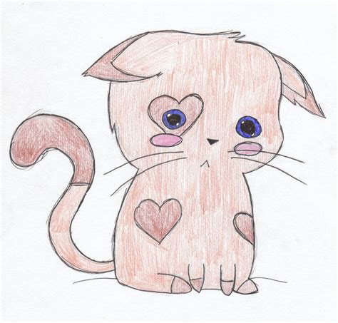 Sad Chibi Kitten By Starlessdarkstar On Deviantart