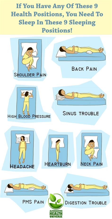 If You Have Any Of These 9 Health Positionsyou Need To Sleep In These 9 Sleeping Positions