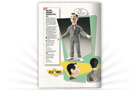 Pee Wee Herman Talking Doll From Matchbox 1987 Toy Tales