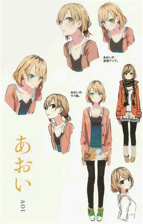 Anime Female Character Model Sheet Anime Wallpaper Hd