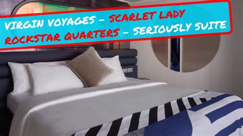 virgin voyages scarlet lady a seriously suite in the rockstar quarters youtube