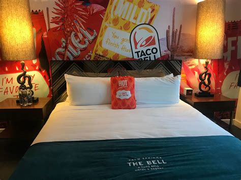 Yes Theres A Pop Up Taco Bell Hotel In California Yes We Have Photos