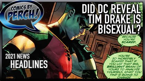Is Robin Tim Drake Bisexual Or Bi Curious Dc Show A Big Reveal In Batman Comic